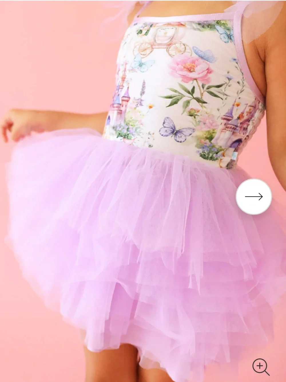 Posh Peanut Katrina Tulle Smocked Dress